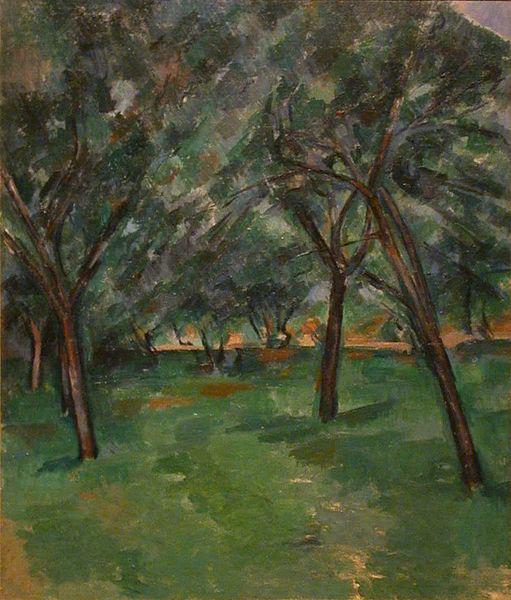 Paul Cezanne A Close Sweden oil painting art